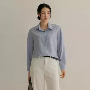 [66-120] 에츠 베이직 루즈 포켓 남방