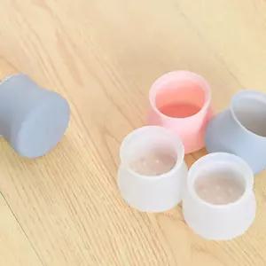 커버 의자 원형 발 의자발캡 실리콘 4p 의자다리커버