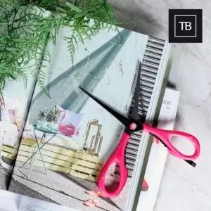 뼈가위 (티비 라기올) 프랑스 라기올 씨푸드가위 핑크