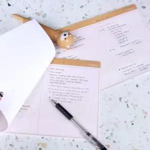 B5 떡메 ZF 노트패드 모눈 가로형