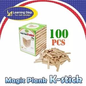 (러닝스텝)K-stick 100pcs 원목 카프라