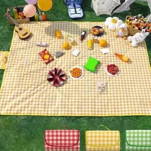 나들이 잔디밭 데일리 가벼운 산책 매트 캠핑 소풍 실용적 손잡이 쾌적한 다용도 돗자리