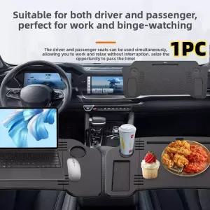 차량용테이블 차량 장거리 여행용 식사 사무용 트레이 - 차량용 음식업무용 홀더