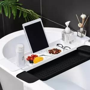 [콩심팥심]욕조 트레이 욕실 거치대 반신욕 거치대