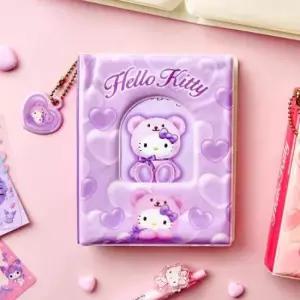 [문구/오피스] 헬로키티 2단 콜렉트북-하트베어 퍼플