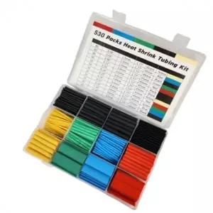 열수축 전선 튜브 절연 케이블 납땜 슬리브 530p 배선 보호 고무 연결 커넥터