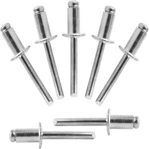 올클린 80개 14 12 알루미늄 블라인드 리벳 64 12mm 팝 그립 및 스틸 맨드릴