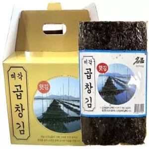[미각] 햇 곱창김 선물세트 100장 420g