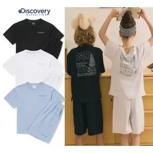 [롯데백화점]디스커버리익스페디션 DKAZ71053 키즈 프레시벤트 아웃도어 백그래픽 트레이닝 세트