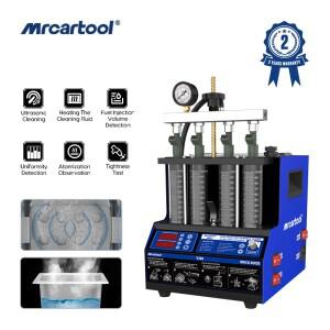 MRCARTOOL-V308 자동차  인젝터 테스터 클리닝 머신 바이크 오토바이 가솔린 클리너 4 실린더 VS AUTOOL CT