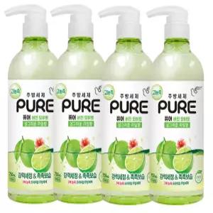 피죤 퓨어 주방세제 애플밤 용기