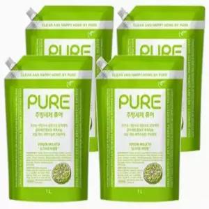 피죤 퓨어 주방세제 모히또 용기