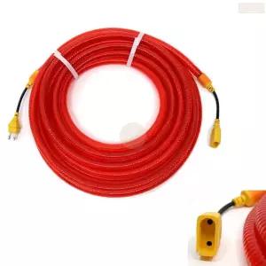 10m AC 야간 토목 도로 공사 작업용 LED 윙카 호스 현장 줄조명