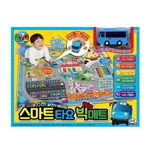 스마트타요 빅매트 타요 스캔 코딩 한글 영어 숫자 악기 공부 미니카 자동차 캐릭터 선물
