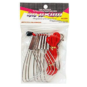 [2개구성] 인팩션 대형물고기꿰미 민물스텐꿰미 낚시채비 바다 낚시소품 7本 FAW5236E7