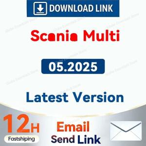 06.2025 12.2024 신버전 전자 부품 카탈로그 출시 스카니아 멀티 트럭 버스 엔진 EPC 프로 소프트웨어