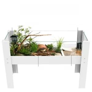 반수생 거북이수족관 대형 아크릴 수조 사육장 키우기 사육상자 오픈형