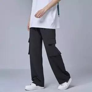 [의류] 아이스 쿨링 시원한 스트링 와이드 카고 팬츠