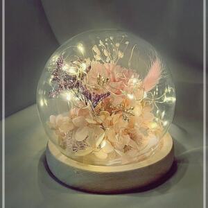 원형 핑크 인테리어 조명 선물 어버이날 스승의날 플라워 부부의날 결혼기념일 카네이션 무드등 NWBFAB34