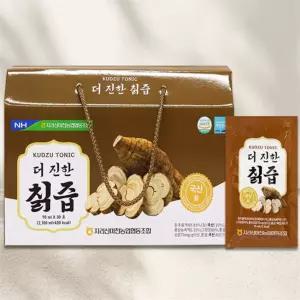 유쎌몰 칡즙 70ML X 30포 X 4개 칡원액 건강즙