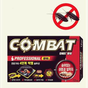 [2개구성] 전문가 해충 작은 전문베이트 컴뱃파워 막멸 컴배트 바퀴 컴베트 12입 LW14CF2D