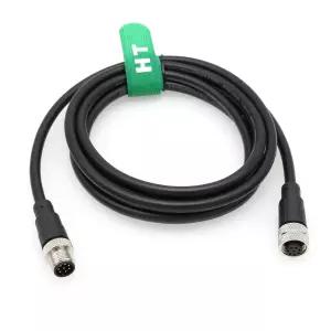 행튼 센서 카메라 M12 8핀 코그넥스 연장 네트워크 케이블 암수에서 1M용 8핀까지 액추에이터 자동화