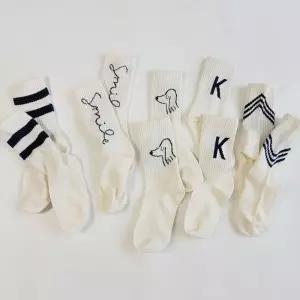 [모두쇼핑]어린이 초등생 데일리 양말 5족 중목 베이직 패션 7살양말 어린이양말 아동양말 유아양말 아기양
