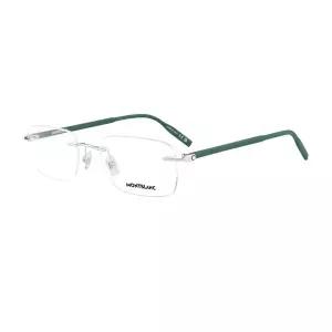 [몽블랑] 명품 안경테 MB0221O 012 스퀘어 무테 메탈 아시안핏 여자 남자 안경