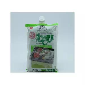 신선한 생물 느낌 냉동 생와사비 횟집 일식 전문점 맛 톡 쏘는 풍미 생 와사비