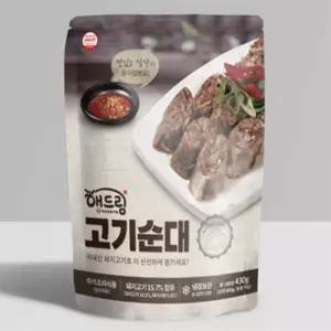 유쎌스토어 고기순대 430G X 2개 아침대용 냉동순대