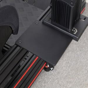 사무실 게임 시뮬레이션 알루미늄 프로파일 브래킷 합금 마우스 보관 패드