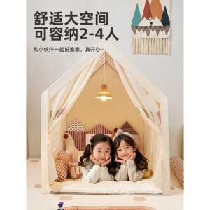 텐트 실내 어린이 놀이집 인형의 소년 공주 작은 게임 성 비밀 기지