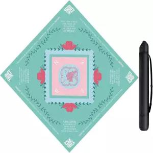 테이블 소음 감소용 요메요트 마작 매트 게임 카드 315인치 크기의 포커 그린용 보드 논슬립