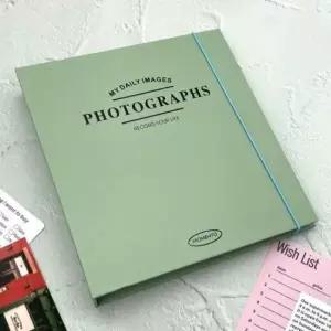 [문구] 접착식 그린 앨범 포토북 인생사진 ZF 네컷