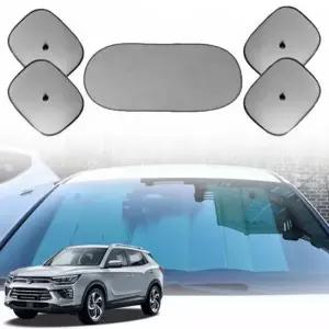 코란도 차량 선쉐이드 자동차 창문 햇빛가리개