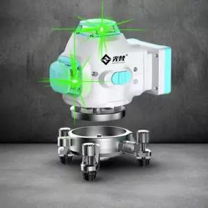 레이저 수평계 그린 라이트 고정밀 실외용 강광 벽면 공사 인테리어