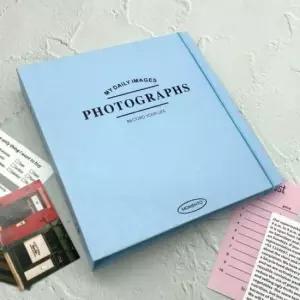 [문구/오피스] 블루 접착식 네컷 ZF 앨범 포토북 인생사진