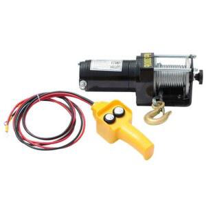 전동 윈치 자동차 호이스트 렉카 크레인 우인치 12v 3000lbs 유선리모컨