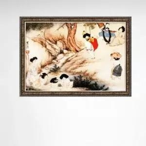 puzzle 1000피스 단오도 직소퍼즐 앤틱실버액자포함