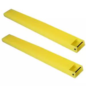 지게발 커버 포크 대형 안전 슬리브 보호 덮개 확장 고무