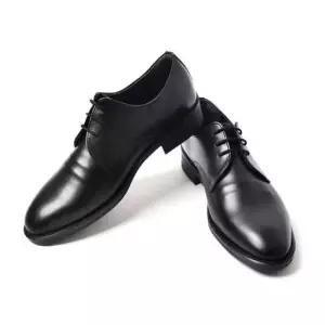 로퍼신사화 소가죽 남성 정장 구두 블랙 굽 3.5CM