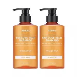 쿤달 맥주효모 샴푸 허브민트 500ml x 2개입