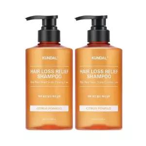 쿤달 맥주효모 샴푸 시트러스포멜로 500ml x 2개입