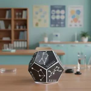 사계절 별자리 투영기 만들기 (여름) 황도12궁 관찰 12면체 천체 (1인용) 투영기