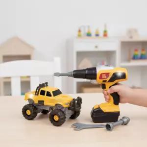 레드박스 자동차조립 파워드릴세트 정비소 공구놀이 만들기 수리 중장비차 고치기 (24P)