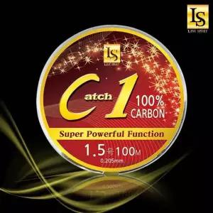 LS C-1후로로 카본 100m목줄 2호~8호 목줄 후로로 카본 바다