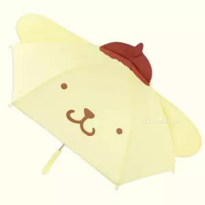 [이지커머스]산리오 폼폼푸린 페이스 47 입체 수동우산 우산 유아우산 아기우산 아동우산 어린이우산