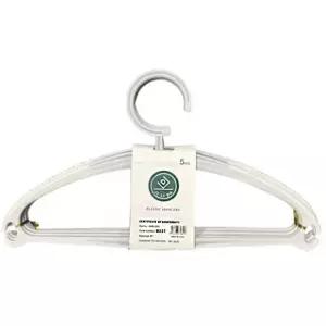 돌기실리콘 어깨뿔방지 논슬립 멀티옷걸이5p 1세트