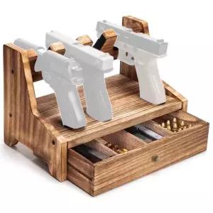 핸드건거치대 총거치대 권총거치 진열대 보관함 서바이벌 사격장 핸드건