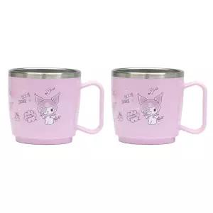 릴팡 스텐컵 어린이집 유치원 양치컵 손잡이 210ml X2 BNS